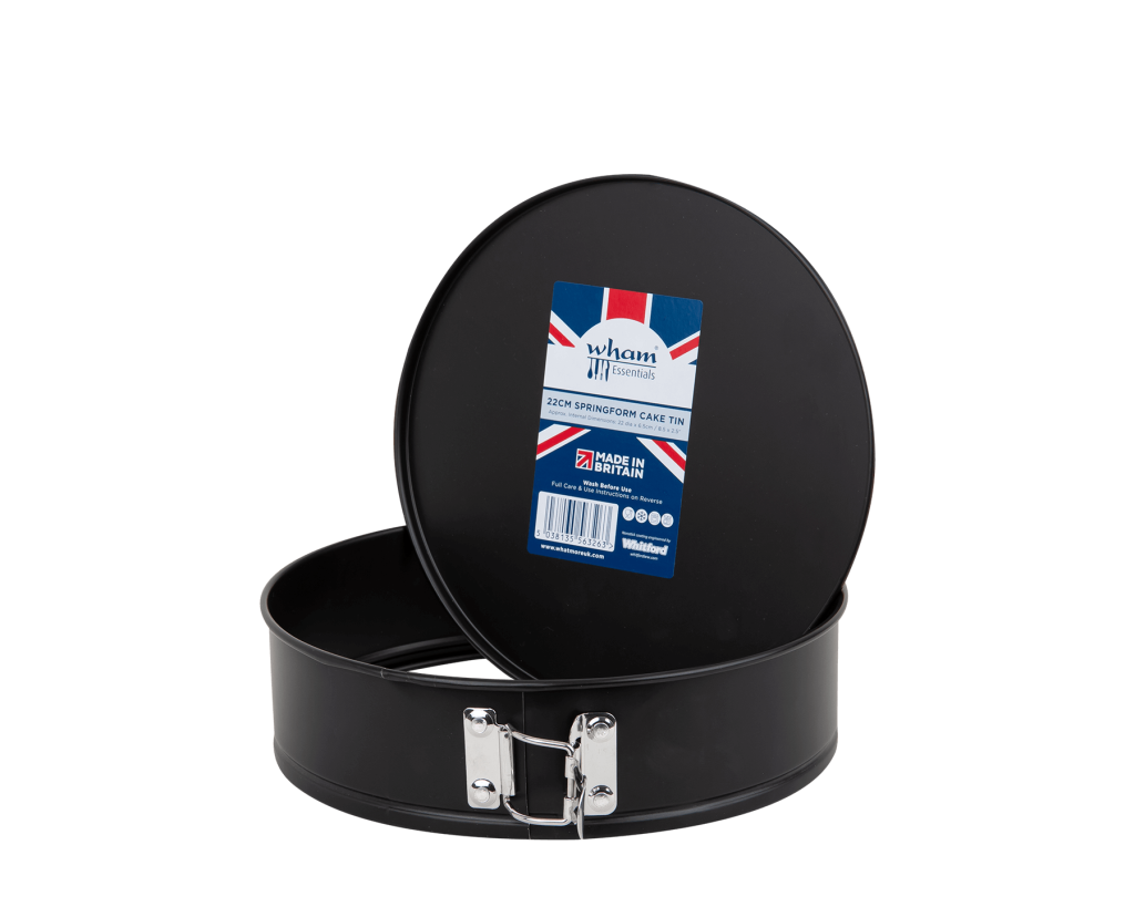 Wham Essentials 22cm Springform Cake Tin Black Wham Essentials 22cm Springform Cake Tin Black